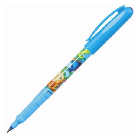 Ручка-роллер синяя CENTROPEN "Tornado Boom", корпус с печатью, 0,5 мм, линия 0,3 мм, 2675, 3 2675 1005