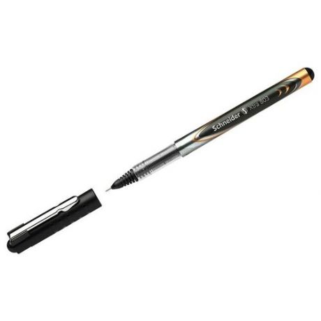 Ручка-роллер Schneider "Xtra 803" черная, 0,5мм, игольчатый пишущий узел, одноразовая, цена за штуку, 260686