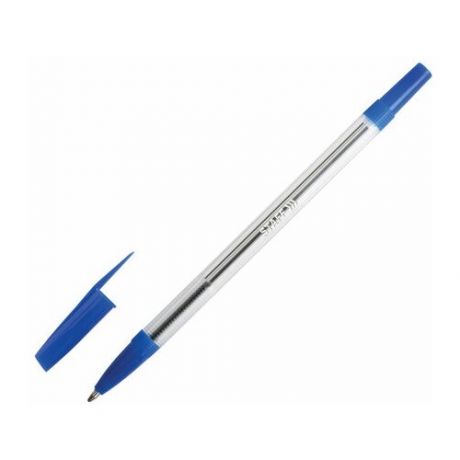 STAFF Ручка шариковая BP-03, 0.5 мм, 143742, синий цвет чернил, 1 шт.