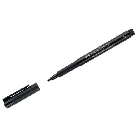 Ручка капиллярная Faber-Castell "Pitt Artist Pen Callygraphy" черная, 2,5мм