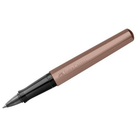 Faber-Castell ручка-роллер Hexo 0.7 мм, 140585/140545, черный цвет чернил, 1 шт.
