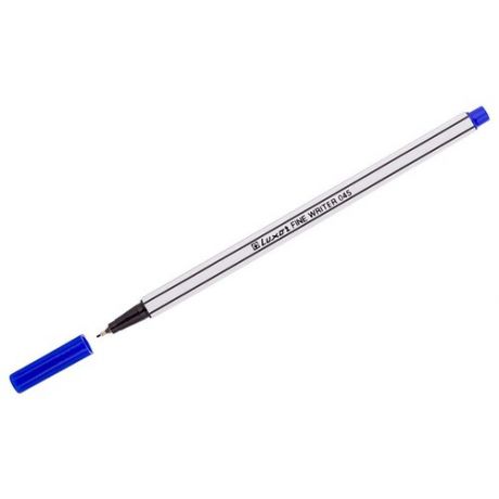 Ручка капиллярная Luxor Fine Writer 045 синяя, 0,8мм ( Артикул 233878 )