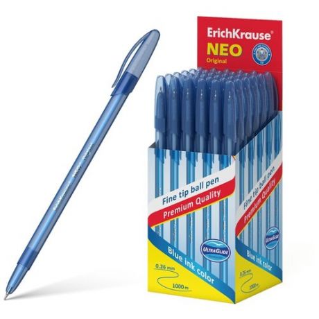Ручка шариковая "Neo Original", чернила синие, 50 шт.