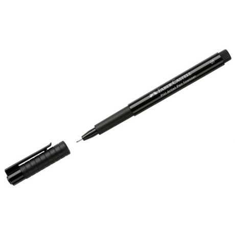 Ручка капиллярная Faber-Castell "Pitt Artist Pen Fineliner S" черная, 0,3мм
