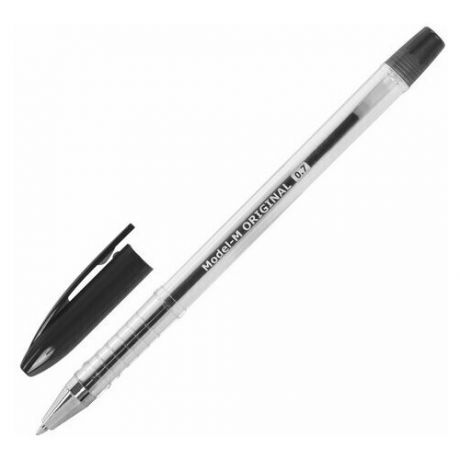 Ручка шариковая масляная BRAUBERG "Model-M" ORIGINAL, черная, узел 0,7 мм, линия письма 0,35 мм, 143251