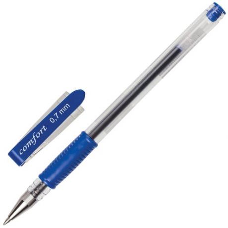 Союз Ручка гелевая Comfort, 0.7 мм, синий цвет чернил, 5 шт.