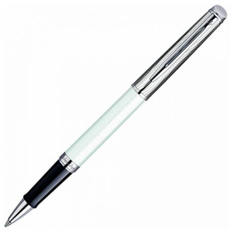 Ручка Waterman S0921290 Waterman Hemisphere - Deluxe White CT, ручка-роллер, F, BL (№ 318)