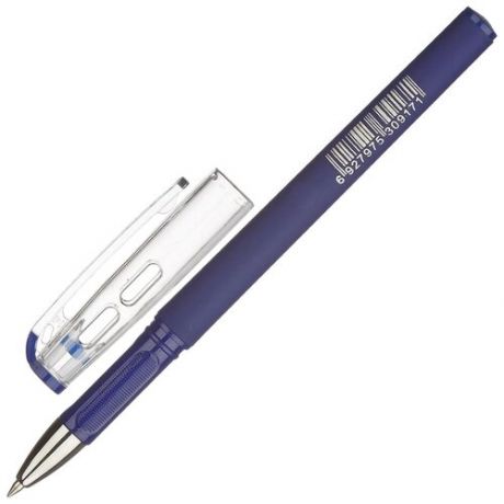 Ручка гелевая черная (модель G-5680 толщина линии 0.5 мм), 258077