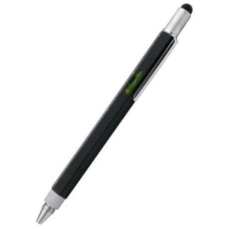 Ручка-стилус GSMIN L3 с линейкой и уровнем (Черный)