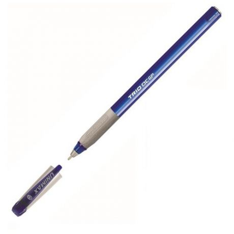 Ручка шариковая неавтоматическая масляная Unimax Trio DC GP синяя толщина линии 0.5 мм, 803495