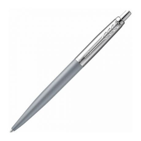 Ручка шариковая PARKER "Jotter XL", утолщенный корпус, серый матовый лак, детали из нержавеющей стали, синяя, 2068360, 1 шт.