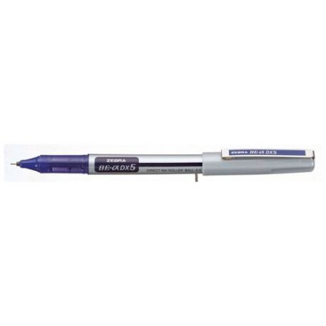 Ручка-роллер ZEBRA ZEB-ROLLER BE& DX5 (EX-JB4-BL) 0.5мм игловидный пиш. наконечник синий