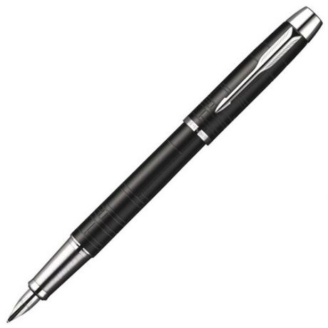 Ручка Parker S0949660 Перьевая ручка Parker IM Premium F222, цвет: Matte Black CT, перо: Fblue 2011 (№ 168)
