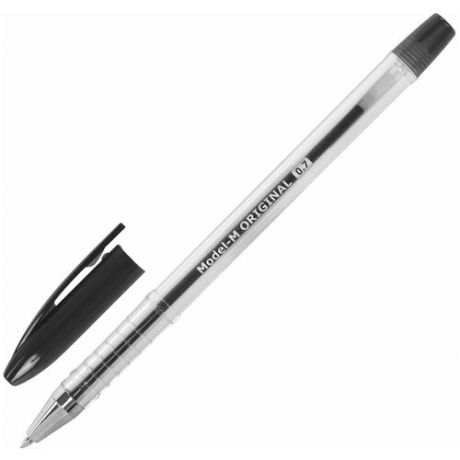 Ручка шариковая масляная BRAUBERG «Model-M» ORIGINAL, черная, узел 0,7 мм, линия письма 0,35 мм, 143251