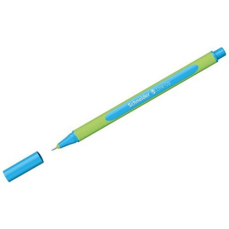 Ручка капиллярная Schneider Line-Up, 0,4 мм, цвет корпуса: салатовый, цвет чернил: лазурный, 10 шт