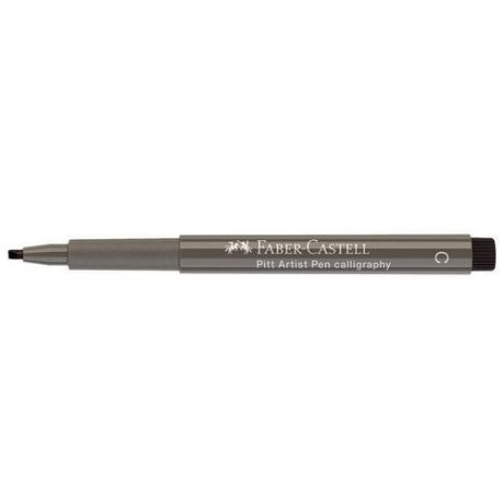 Ручка капиллярная "Pitt Artist Pen Calligraphy", 2,5 мм, цвет корпуса: теплый серый