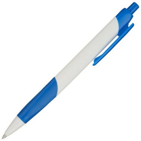 Ручка шариковая автоматическая Attache Symbol, син. ст. син/бел. корп,12шт/уп