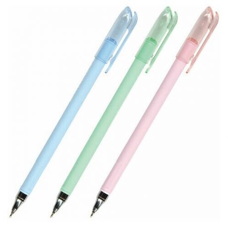 Ручка шариковая BRUNO VISCONTI PointWrite, синяя, Zefir, корпус ассорти, узел 0,38 мм, линия письма 0,3 мм, 20-0253, 24 шт.