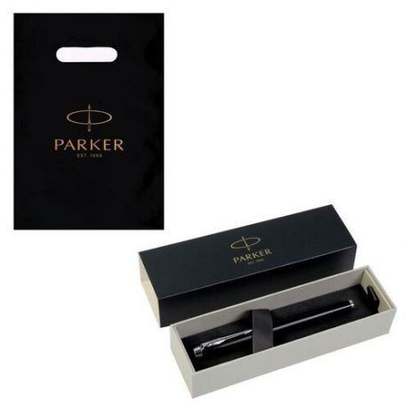 Parker im core - black ct, ручка-роллер, f, bl