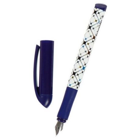 Schneider Ручка перьевая Schneider "Voice", 1 сменный картридж, грип, синий корпус