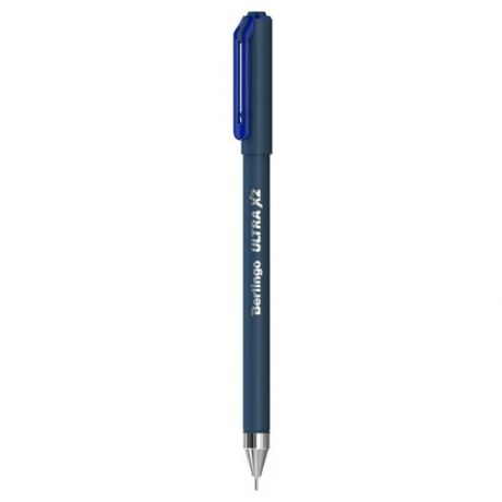Ручка шариковая Berlingo "Ultra X2", синяя, 0,7, игольчатый стержень