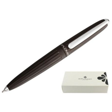 Ручка шариковая DIPLOMAT Aero brown metallic синий D40304040