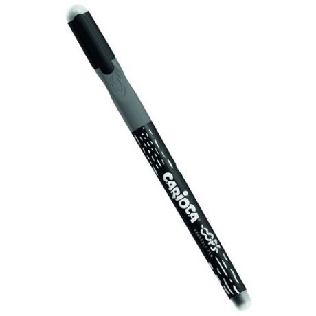 Ручка гелевая стираемая Carioca Oops (0.7мм, черная) (43039/01)