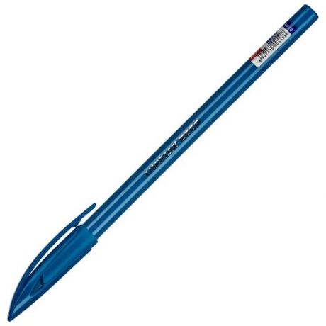 Ручка шариковая неавтоматическая масляная Unimax Trio DC tinted синяя толщина линии 0.5 мм, 722464