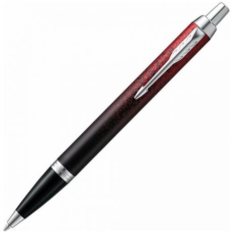 PARKER шариковая ручка IM Metal K320 SE Red Ignite, 2074031, синий цвет чернил, 1 шт.