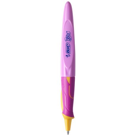 BIC Ручка шариковая Kids Twist, 1 мм 918457/918458, синий цвет чернил, 1 шт.