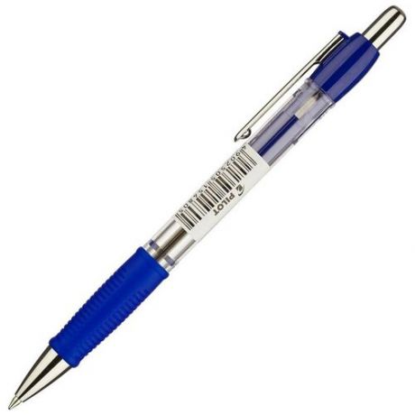 PILOT Ручка шариковая Super Grip, 0.7 мм (BPGP-20R-F), BPGP-20R-F-L, синий цвет чернил, 1 шт.