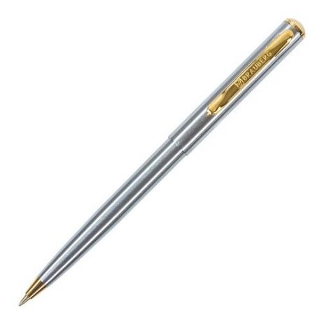 BRAUBERG Ручка шариковая Maestro автоматическая, в футляре, 1 мм, 143470, синий цвет чернил, 1 шт.