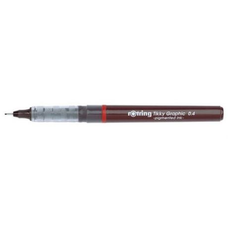 Rotring Ручка капиллярная "Tikky Grafic" чёрная 0.4мм