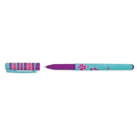 Ручка "FreshWrite. Весенние цветы" шариковая 0.7 ММ, синяя