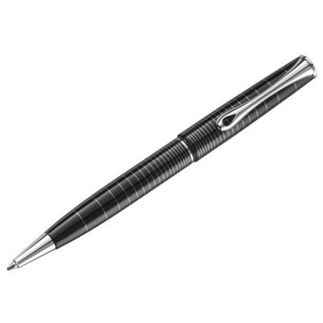 Ручка шариковая Diplomat Optimist ring цвет чернил синий цвет корпуса черный (артикул производителя D20000211), 1006777