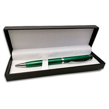 Ручка подарочная ТМ "BIKSON" "Classic" шар. в футляре, синие чернила, корпус зеленый, арт. T70416-64