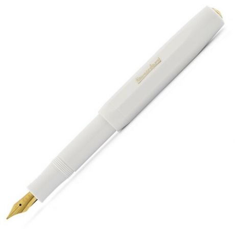 Ручка перьевая Kaweco CLASSIC Sport BB 1,3 мм, чернила синие, корпус белый