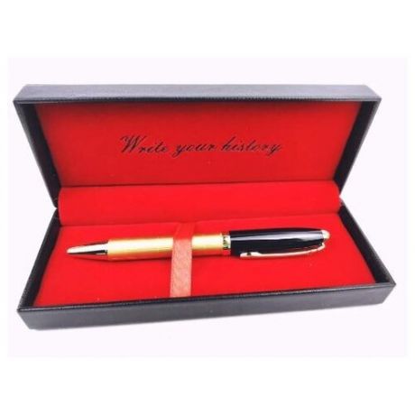 Ручка подарочная Bikson "Admiration" синяя, поворотный металл. корпус, в футляре, арт. BN0329