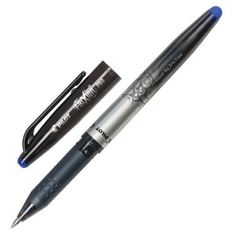 Ручка гелевая PILOT BL-FRO-7-B (207982) Frixion Pro 0.35мм корпус пластик резин. манжета черный черн