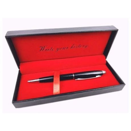 Ручка подарочная Bikson "Inspire" синяя, поворотный металл. корпус, в футляре, арт. BN0340