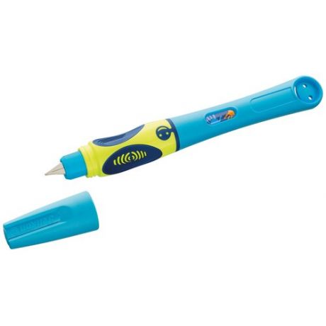 Ручка перьевая Pelikan School Griffix PL809191 NeonFreshBlue L для левшей блистер