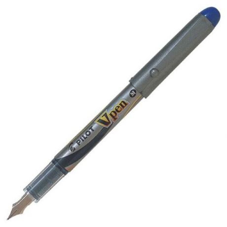 Ручка перьевая Pilot SVP-4M V-Pen серый корпус черная, 741535