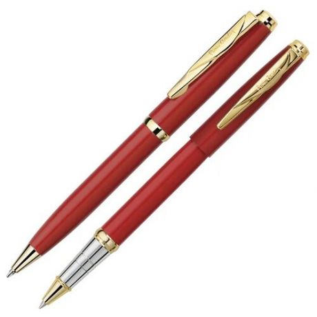 Набор подарочный Pierre Cardin Pen&Pen - Red GT, ручка шариковая + ручка роллер