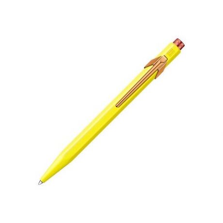 Caran d’Ache Office 849 Claim your style 2 - Canary Yellow, шариковая ручка, M, подарочная коробка (849.537)