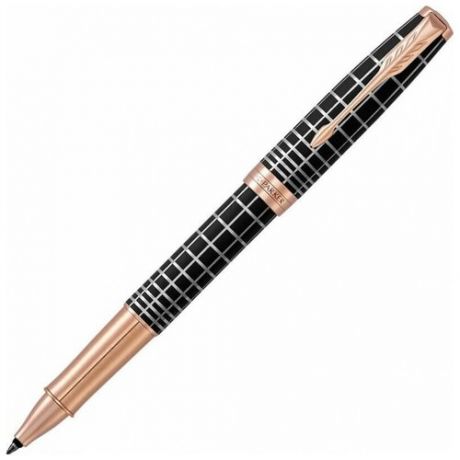 1931482 Ручка-роллер Parker (Паркер) Sonnet Premium Brown Rubber PGT F (№ 401)