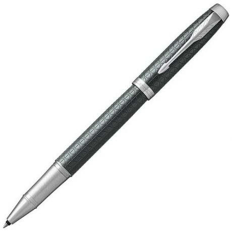 Ручка-роллер IM Premium T323 Black GT F, 0.5 мм, корпус из алюминия, чёрные чернила, В подарочном пакете