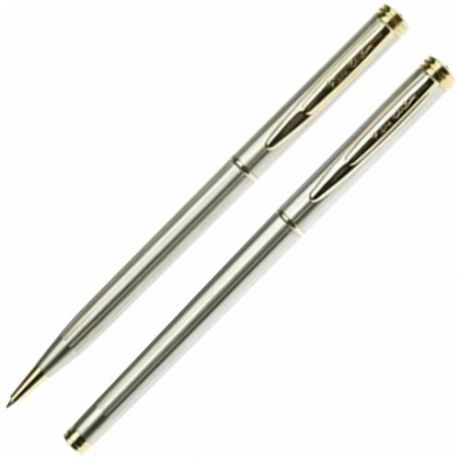 Набор подарочный Pierre Cardin Pen&Pen - Chrome GT, шариковая ручка + ручка-роллер, M