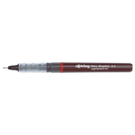 Ручка капиллярная Rotring Tikky Graphic черная, 0,3мм ( Артикул 314853 )