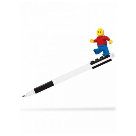 Гелевая ручка с минифигуркой LEGO Classic, цвет чернил: черный