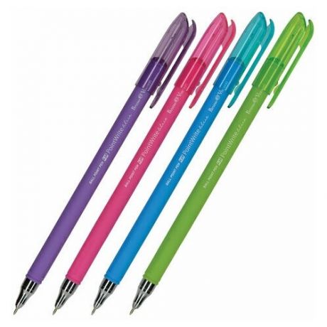 Ручка шариковая Bruno Visconti PointWrite "Special" (0.3мм, синий цвет чернил, разные цвета корпуса) 24 уп. (20-0211)
